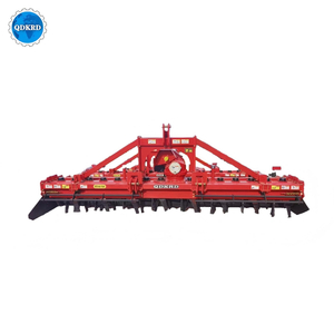QDKRD 3.0m Straight Frame Power Harrow for Tractor Soil Preparation