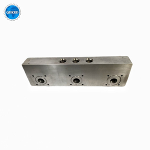 OEM Precision Machining Petroleum Equipment Steel Hydraulic Valve Block