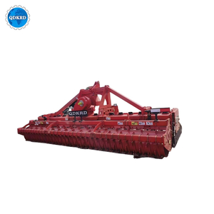 QDKRD 3.0m Straight Frame Power Harrow for Tractor Soil Preparation